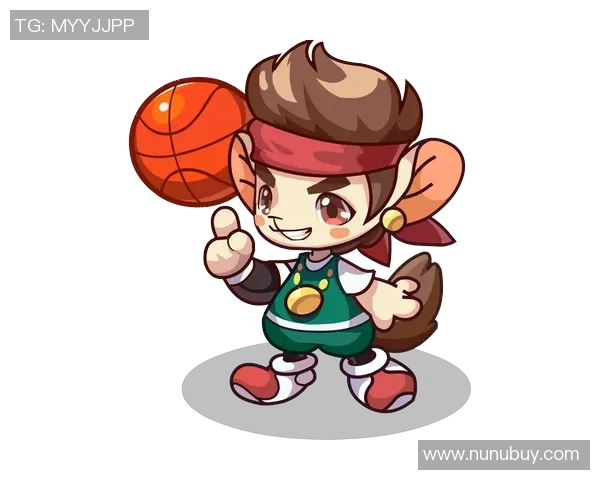 篮球明星Q版形象创意设计展现青春活力与运动魅力的完美结合
